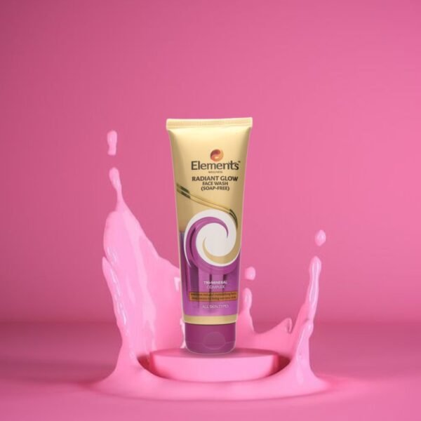 Elements Wellness Radiant Glow Face Wash (Soap-Free) 100 Gms