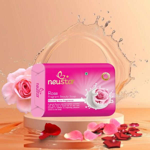 Neustar Rose Fragrant Beauty Soap 100 Gms