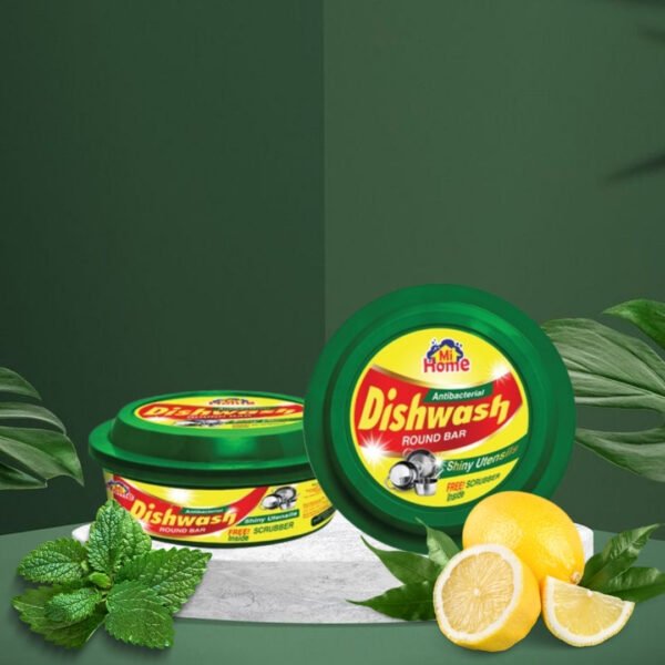 Mi Home Antibacterial Dishwash Round Bar 500 Gms
