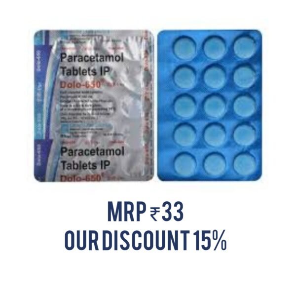 Paracetamol Tablets IP Dolo-650